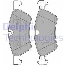 Resim DELPHI LP2125 Fren Balatasi On (193Mm) W164 M Serisi 03 (WH824518) 