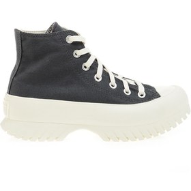 Resim Converse Siyah - Gri Kadın Yüksek Taban Kanvas Sneaker A01368C 