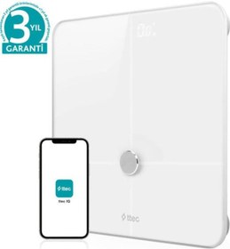 Resim Ttec Sensi Pro Ito Camlı Yağ Ölçer Ve Vücut İzli Hassas Sensörlü Akıllı Tartı / Baskül 