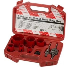 Resim Beei Bi-Metal Panç Takımı - 9`lu Set (19-57 Mm), Ahşap Için, Çantalı 