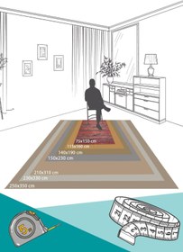 Resim ARTLOOP Minor Dokuma Taban Dekoratif Beyaz Arabalı Çocuk Halısı AL 407 