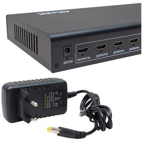 Resim POWERMASTER PM-4948 16 PORT 1080P 4KX2K 3D 16 PORT HDMI SPLITTER DAĞITICI 