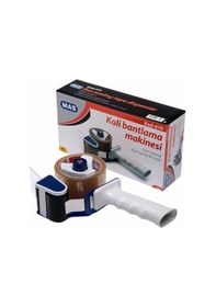 Resim Mas Koli Bantı Kesme Makinası + 4 Adet 100 M Koli Bantı 