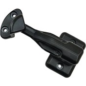 Resim Suntek Rv Kabin Mandalı Kilitli Dolap Kapı Yakalama Siyah 