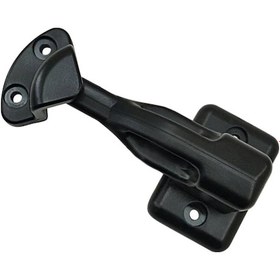 Resim Suntek Rv Kabin Mandalı Kilitli Dolap Kapı Yakalama Siyah 