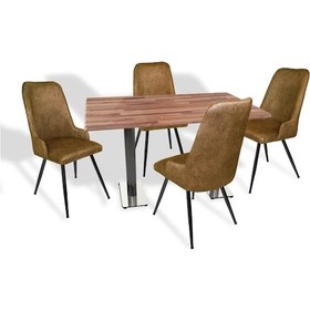 Resim Beymobilya Karanfil Werzalit - Çırağan Masa Takımı (70X120) (520892996) 