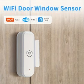 Resim Tuya Akıllı WiFi Kapı & Pencere Sensörü - Gerçek Zamanlı Kablosuz Manyetik Alarm, Akıllı Bağlantı Sahne Sensörü, Ev Güvenliği, Evcil Hayvan Dedektörü, Alexa & Google Home ile Uyumlu, Modern Ev Dekorasyonu, Dayanıklı Yapı, akıllı kapı kilidi, kapı alarmı, alarm sistemi, tuya wifi, akıllı ev, akıllı ev ürünleri 