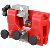 Resim Konesam Taşınabilir Zincir Bileme Aleti - Kırmızı Plastik Zincir Kesme Makası 