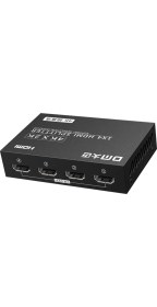 Resim Dm CHB079 4K 30Hz 1 Giriş 4 Çıkış HDMI Splitter Çoklayıcı 