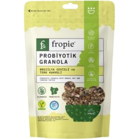 Resim FROPİE Brezilya Cevizi & Türk Kahveli Probiyotik Granola 200g 