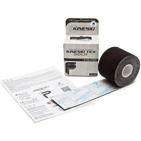 Resim Kinesio Tape Tex Gold Sporcu Bandı Siyah 