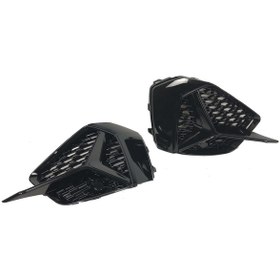 Resim Audi A3 Sis Çerçevesi Panjuru Siyah 2021+ 