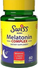 Resim Swiss Bork Melatonin Complex 3 mg 60 Tablet 