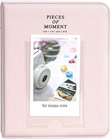 Resim Fujifilm Instax Mini 12 Fotoğraf Makinesi + 20'li Film + Kıskaçlı Stand + pvc Albüm + Simli Pleksi Kılıf Seti Pembe 