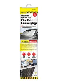 Resim Automix Metalize Güneşlik Büyük Boy / 70x140 Cm 