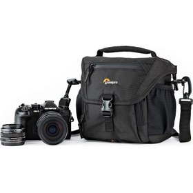 Resim Lowepro Nova 140 AW II D-SLR Omuz Çantası (Black) 