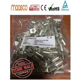 Resim (300 Adet) Maasco Skp Kablo Pabucu 25Mm M10 