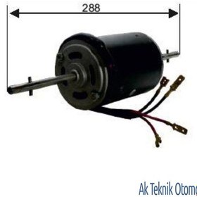 Resim Klima Motoru 24V Konvekta Buyuk Iveco Sultan 504626199 
