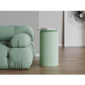 Resim Echo Furniture Seton Haki Yeşil Sehpa 65 cm 