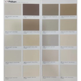 Resim 17,5kg/ 12,5lt Polisan Elegans Silinebilir Duvar Boyası + 17,5kg Polisan Tavan Ultra Tavan Boyası 2li Set 