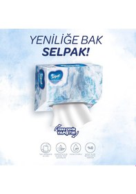Resim Selpak El ve Yüz Havlusu Kutulu 4 x 80'li 