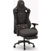 Resim Zio Venom Xl Profesyonel Oyuncu Koltuğu - Antrasit Kumaş - 1595B1110 