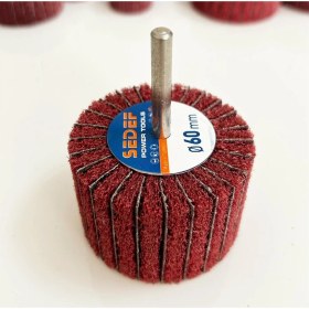 Resim 40X20MM, 1 9/16'x3/4' Inches Abrasive Non Woven Combi Mop Wheel With 1/4 Shank 10 Pcs Pack 