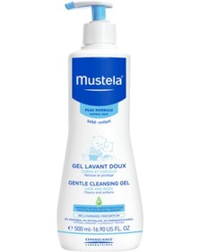 Resim Mustela Gentle Cleansing Gel Yenidoğan Bebek Şampuanı 2 x 500 ML 