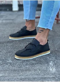 Resim M&M Giyim Store WG015 Siyah Erkek Casual Ayakkabı 