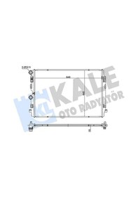Resim Seat Arona Motor Radyatoru 1.0 2017-2023 Chzl Dkla Dlac Dusb Kale 363240 