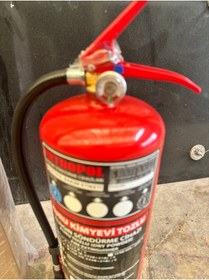 Resim 6 Kg Tozlu Yangın Söndürme Tüpü - 4 Yıl Garantili Ruhsata Uygun 2023 - 2027 