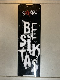 Resim Bisiklet Dünyam Onvo Scooter 12X Plus | Ov 13 | 13X Plus Pleksi Tabanlık - Delikli Deck 2.8mm Kara Kartal 