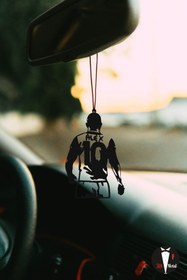 Resim Oyunzu Araba Süsü Metal Alex Dikiz Aynası Süsü Hediyelik 