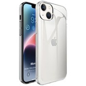 Resim Apple Iphone 14 Plus Kılıf Non Yellowing Crystal Clear Sararma Önleyici Kristal Şeffaf Microsonic