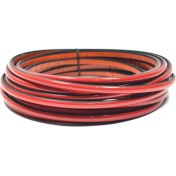 Resim Trend Garaj Kırmızı Yapışkanlı Nikelaj Tampon Panjur Şeridi 5 mm 5 Metre 