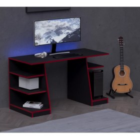 Resim Kronos Oyuncu Masası - Bilgisayar Masası - Gamer Masası - 59X136 cm AFM181 