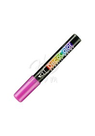 Resim Marvy Decocolor Akrilik Paint Marker-Metallic Red 