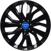Resim Cartex PEUGEOT RİFTER 16'' İNÇ ARAÇLAR İÇİN UYUMLU JANT KAPAĞI SİYAH (LOGO HEDİYE) 