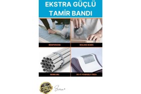 Resim Svein 1 Adet 10 mt Mavi Tamir Takviye Kapatıcı Güçlü Onarım Bandı Su Geçirmez Sızdırmaz Dayanıklı Çatlak 