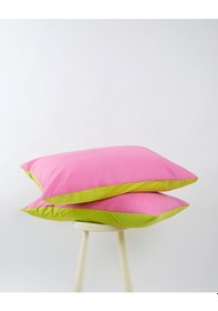 Resim Cozy Home Popping Colors Yastık Kılıfı Dazzle Pembe-sarı 50x70 Pembe 