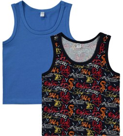 Resim Civil Boys Graffiti 2-10 Yaş 2'li Atlet Set - Standart / 2-3 Yaş 