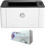 Resim 4ZB78A Laserjet 107W Lazer Yazıcı Sınırsız Chipli ve Tam Dolu Pluscopy Tonerli 