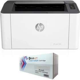 Resim 4ZB78A Laserjet 107W Lazer Yazıcı Sınırsız Chipli ve Tam Dolu Pluscopy Tonerli 