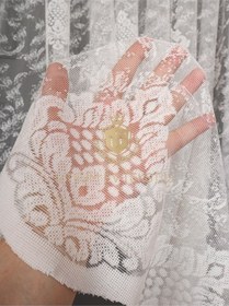 Resim Damask Desen Örme Tül Perde 1191 