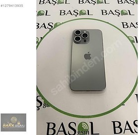 Resim Apple iPhone 15 Pro Max İkinci El YD | 256 GB | Natürel Titanyum 