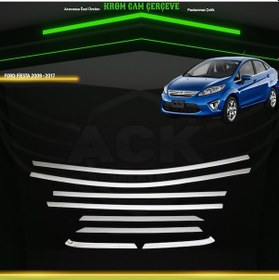 Resim Ford Fiesta 2009-2017 Araca Özel Cam Çerçevesi Tamtur A+ 