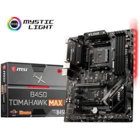 Resim MSI B450 Tomahawk Max Iı Ddr4 3466mhz(oc) Hdmı M.2 Atx Rgb Am4 