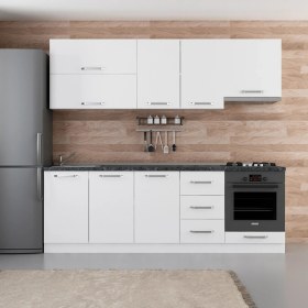 Resim Minar 240 Cm Mutfak Dolabı Beyaz 240-B6 