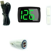 Resim Creatorally Araba Head Up Ekran Mph Gps Dijital Kilometre LED Büyük Yazı Tipi Ekran Araba Şarj Adaptörü Araba Kamyon Suv Motosiklet Için (Yurt Dışından) 