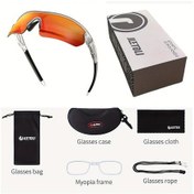 Resim Willowhaven Turuncu Gradyan Fotokromik Uv400 Bisiklet Gözlüğü Hafif Tr Kasa Bisiklet Sporu 